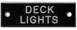 Picture of Bernard Engraving IP006 Nameplate-Deck Light Pkg/5