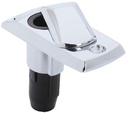 Picture of Attwood Marine 911339-7 Rectangular 2-Pin Navigation Light Base Chrome Zamak