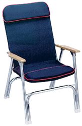 Picture of Seachoice 78511 Padded Deck Chair W/red Piping