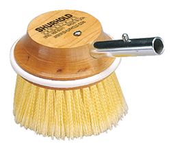 Picture of Shurhold 50 SHURHOLD 5" ROUND BRUSH SOFT YELLOW POLYSTYRENE
