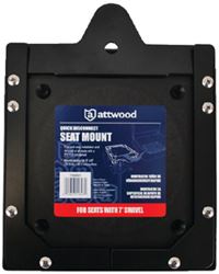Picture of Attwood Marine 11603D1 Quick Disconnect Seat Mount with 7" Swivel