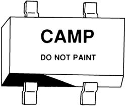 Picture of Camp Zinc W24SQ Strap Zinc 1-1/4x6x12 Double