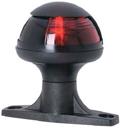 Picture of Attwood Marine 5080R7 Pulsar Port Side Navigation Light Red Raised Base