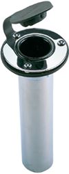 Picture of Perko 0447DP1CHR Flush Mount Vertical Rod Holder - Chrome Bronze