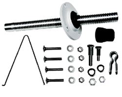 Picture of Seastar Solutions SA27254P 90 Degree Splashwell Mounting Kit for Marine Steering Cable