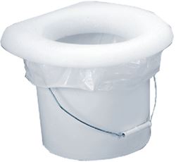 Picture of Todd 8002-01W Bucket Potty Toilet Seat White