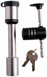 Picture of Master Lock 1481DAT Stainless Steel Hitch Receiver and Coupler Lock Set