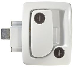 Picture of RV Designer T502 Travel Trailer Entry Door Lock with Deadbolt - White