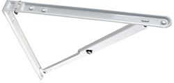 Picture of JR Race Car 20725 JR Products 20725 White Folding Shelf Bracket