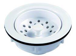 Picture of JR Race Car 95275 Large Kitchen Strainer White