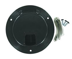 Picture of Valterra A10-2135BKVP Black Large Round Cable Hatch