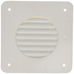 Picture of Valterra A10-3300 White Battery Box Louvered Vent Cover