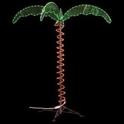 Picture of Ming's Mark Inc 8080103 LED Lighted Palm Tree 4.5 Feet Green