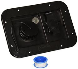 Picture of Valterra A01-2001BKVP Black Gravity/City Water Inlet for RV