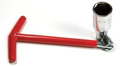 Picture of Performance Tool W1125C Universal Spark Plug Socket 13/16" with T-Handle