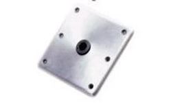 Picture of Springfield Marine 1620016 KingPin 7x7 Square Aluminum Pedestal Base Satin Finish