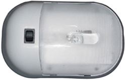 Picture of Fasteners Unlimited 001-902XPB Command Omega Double Interior Dome Light with Rocker Switch