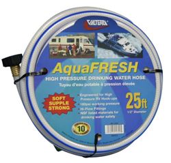Picture of Valterra W015300 AquaFresh 25' High Pressure RV Drinking Water Hose White