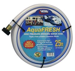 Picture of Valterra W01-6300 AquaFresh 25' High Pressure RV Drinking Water Hose White