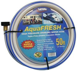 Picture of Valterra W01-5600 AquaFresh 1/2" x 50' Drinking Water Hose - White