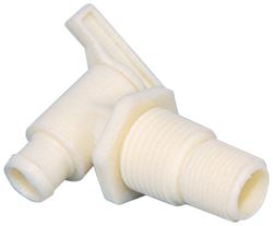 Picture of Camco 22243 RV Water Heater Drain Valve 3/8" or 1/2" MPT Without Flange