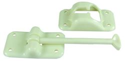 Picture of JR Race Car 10424 JR Products Plastic T-Style Door Holder, 3.5" Colonial White