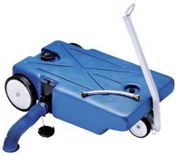 Picture of Barker Mfg 28191 16 Gallon 4-Wheeler Tote-Along Portable Waste Tank