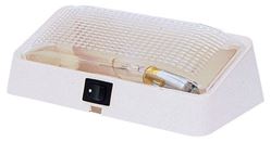 Picture of Peterson Fluid V384S Porch/Utility Light with Switch Polar White