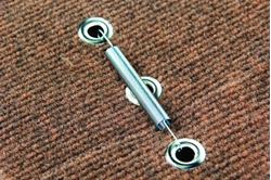 Picture of Camco 42921 Camco Step Rug XL For Larger Manual or Electric RV Steps 18" Wide, Brown