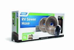 Picture of Camco 39691 Heavy Duty 15ft RV Sewer Hose with Bayonet Fitting
