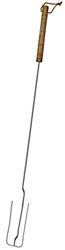Picture of Rome Ind 3600 Safe-T-Fork 43 Inch Campfire Hot Dog Roasting Fork Chrome Plated Steel