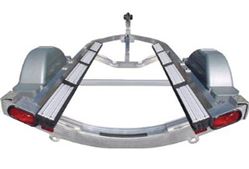 Picture of Caliber Products 23011 Marine Bunk Slides 3" x 15" White (10 Pack)