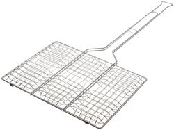 Picture of Rome Ind 64 Rome'S #64 9 Inch X 13 Inch Basket Hamburger Grill Basket, Chrome Plated Steel