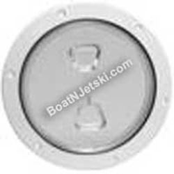 Picture of Beckson Marine DP82B Beckson Screw Out Deck Plate With Standard Trim Ring, Dimple Center