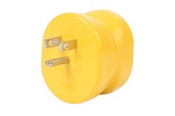 Picture of Camco 55223 PowerGrip 15M/30F RV Electrical Adapter 125V 1875W