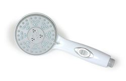 Picture of Camco 43711 Handheld RV Shower Head with On/Off Pause Switch White