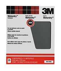 Picture of 3M 02016 Wet Or Dry Tri-M-Ite Silicon Carbide Sandpaper Sheets 120 Grit