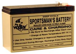 Picture of Vexilar V-100 Vexilar V-100 9-Amp Battery Only