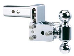 Picture of B&W TS10033C Tow & Stow Dual Ball Mount 2" Chrome Adjustable Hitch