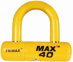 Picture of Trimax MAX40YL Ultra-High Max 40 Security Disc/Cable Lock