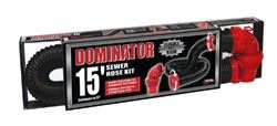Picture of Valterra D04-0250 Dominator 15' RV Sewer Hose Kit with Rotating Fittings