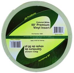 Picture of JR Race Car 10081 JR Products Vinyl Insert - Premium, 50' Colonial White