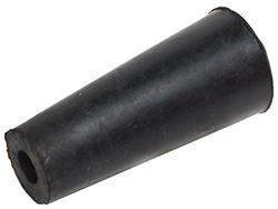 Picture of RV Designer E227 2.25" Black Rubber Door Bumper