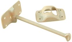 Picture of RV Designer E237 White 6" T-Style Plastic Entry Door Holder