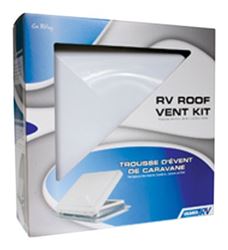 Picture of Camco 40480 Manual RV Roof Vent Kit 14x14 Inch with Screen