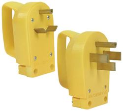 Picture of Camco 55252 50 Amp PowerGrip Replacement Male Plug 125/250V NEMA 14-50P