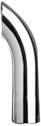 Picture of AP CTD1250 Chrome Exhaust Turndown Tip 1-1/4 Inch x 10 Inch