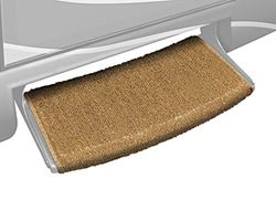 Picture of Prest-O-Fit 2-0202 Wraparound Radius Rv Step Rug Harvest Gold 22 In. Wide