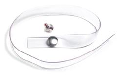 Picture of RV Designer H750 Clear Plastic Tie-Back Strap 18 Inch
