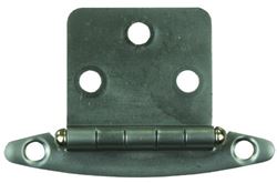 Picture of JR Race Car 70655 JR Products Free Swing Flush Mount Hinge, Satin Nickel